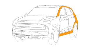 локальная покраска кузова exeed